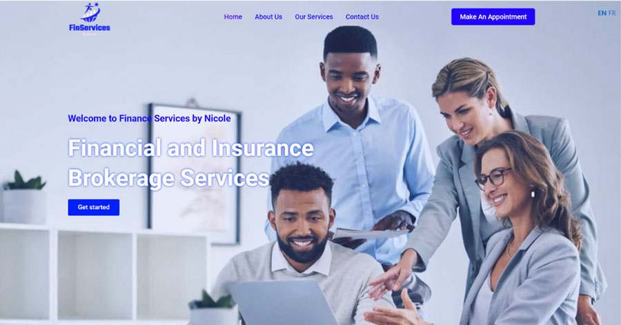 Finance Agency Website Design